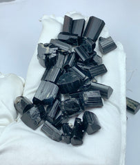 Black Tourmaline Crystals from Pakistan – 146 g Mineral Lot