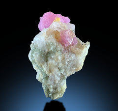 Brucite Rose Quartz Fluorite Calcite Garnet Vesuvianite Ruby Corundum Epidote Mineral Lot – 9 Pieces