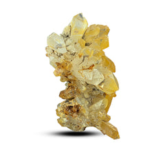 Natural Iron Coated Quartz Cluster from Pakistan