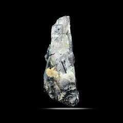 Black Rutile Quartz Crystals from Zagi Mountain, Pakistan