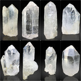 Natural Clear Quartz Crystal Lot from Pakistan