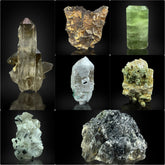 Mixed Mineral Specimen Lot – 1,035 g | 7 Pieces