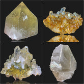 Smoky Quartz and Iron Oxide Quartz from Pakistan