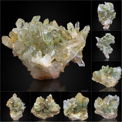 Chlorite Quartz Cluster on Matrix from Baluchistan, Pakistan