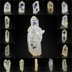 Clear Quartz Crystals Lot from Pakistan