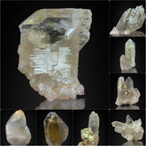 Smoky Quartz Crystals from Pakistan – 253 g | 8 Pieces