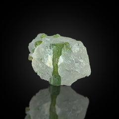 Green Tourmaline on Matrix Specimen from Afghanistan