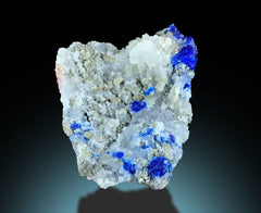 Natural Lazurite Crystal on Matrix from Afghanistan – 7 Piece Mineral Lot