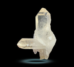 Iron Coated Quartz Lot with Chlorite Quartz Specimen from P