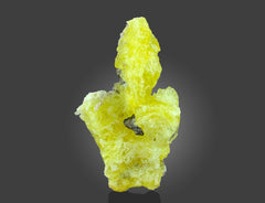 Yellow Brucite Crystals on Matrix from Baluchistan, Pakistan – 126 g | 9 Pieces