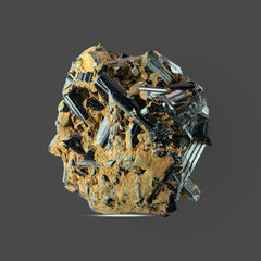 Schorl Tourmaline Cluster on Matrix Specimens Lot from Skardu, Pakistan