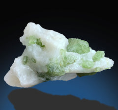 Green Tourmaline with Kunzite, Laser Quartz, Calcite, Faden Quartz, Smoky Quartz & Diopside Lot