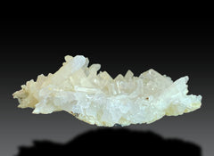 Lustrous Laser Quartz Crystal Cluster Lot – 7 Pieces