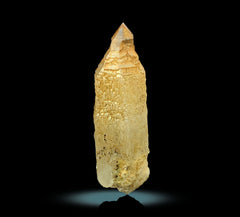 Natural Iron Coated Quartz Cluster on Matrix from Pakistan