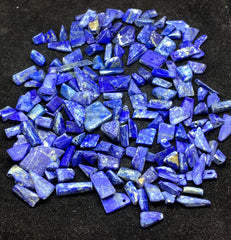 Drilled Lapis Lazuli from Afghanistan – 214 g Mineral Lot