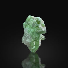 Green Tourmaline Crystals on Matrix from Afghanistan