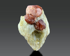Spessartine Garnet Crystal on Matrix Specimen Lot from Pakistan – 7 Pieces