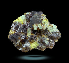 Vesuvianite, Epidote, Andradite Garnet and Biotite Mica Combination from Pakistan