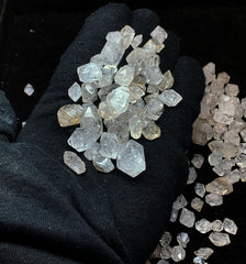 Diamond Quartz Crystals from Pakistan – 220 g Mineral Lot