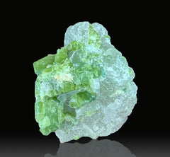 Green Tourmaline with Quartz Specimen Lot from Pakistan – 41 g | Lot of 11