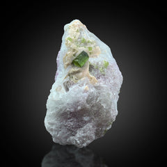 Green Tourmaline Cluster on Matrix from Afghanistan