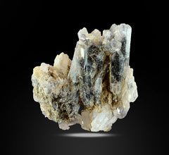 Laser Quartz Crystals on Matrix from Pakistan