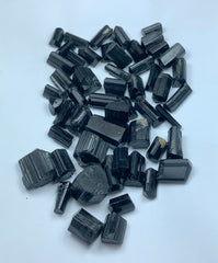 Black Tourmaline Crystals from Pakistan – 146 g Mineral Lot