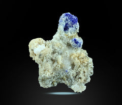 Lazurite Crystals on Matrix from Afghanistan