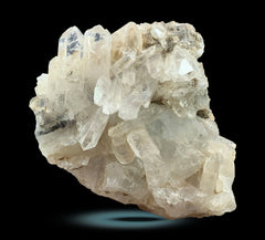Natural Iron Coated Quartz on Matrix from Pakistan