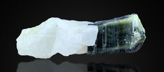 Green Cap Tourmaline with Quartz from Pakistan – 7 Piece Lot