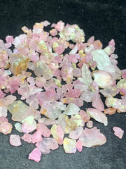 Rose Quartz Rough Lot from Afghanistan – 57 g | 2 Pieces