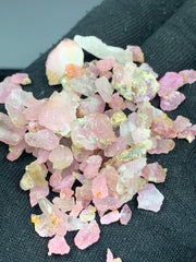 Rose Quartz Rough Lot from Afghanistan – 57 g | 2 Pieces