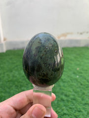 Nephrite Jade Eggs from Pakistan – 1,783 g | 6 Pieces