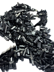 Black Tourmaline Crystals, Small Sizes from Pakistan