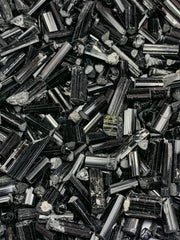 Black Tourmaline Crystals Lot from Pakistan