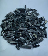 Black Tourmaline Crystals Lot from Pakistan