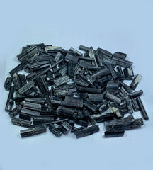 Black Tourmaline Crystals Lot from Pakistan