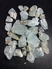 Aquamarine Raw Crystals Lot from Pakistan