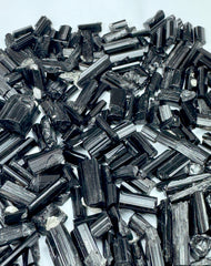 Black Tourmaline Crystals from Pakistan – 227 g Mineral Lot