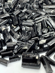 Black Tourmaline Crystals from Pakistan – 227 g Mineral Lot