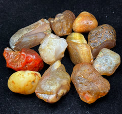 Agate Polished Stone from Pakistan – 398 g Mineral Lot