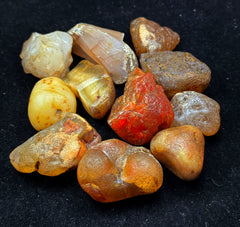 Agate Polished Stone from Pakistan – 398 g Mineral Lot