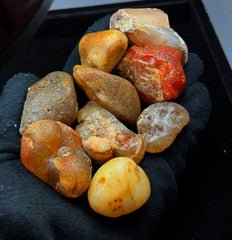 Agate Polished Stone from Pakistan – 398 g Mineral Lot