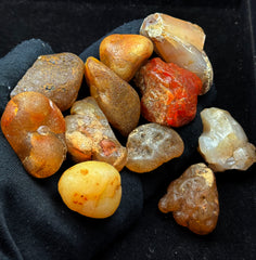 Agate Polished Stone from Pakistan – 398 g Mineral Lot