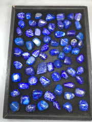 Lapis Lazuli Cabs Polished Stones from Afghanistan – 1,021 g