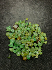 Peridot Rough, Faceting Grade from Mansehra, Pakistan