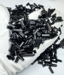 Black Tourmaline Crystals from Pakistan – 426 g Mineral Lot