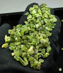 Rough Green Peridot from Pakistan – 1321 g Mineral Lot