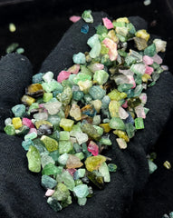 Mixed Color Tourmaline Rough from Afghanistan – 131 g Mineral Lot