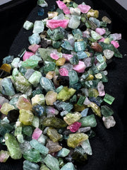 Mixed Color Tourmaline Rough from Afghanistan – 131 g Mineral Lot